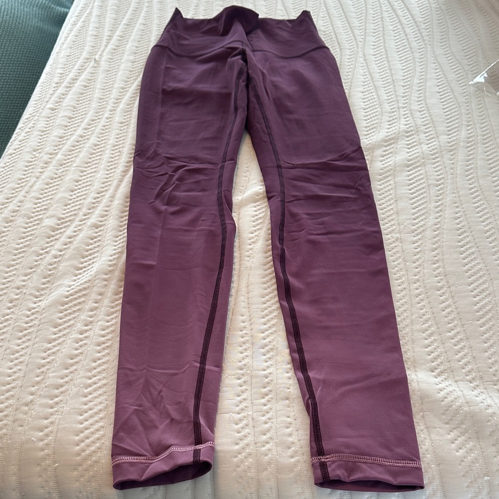 lululemon athletica Plum Leggings